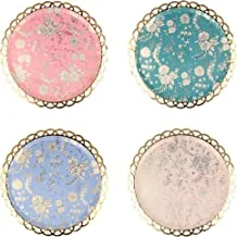 Meri Meri English Garden Lace Side Plates 8 Pieces, Multicolour