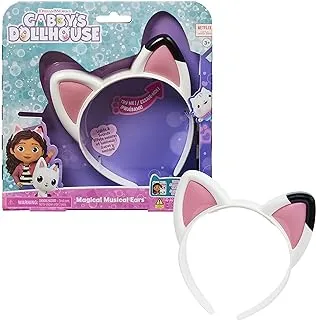 Gabby's Dollhouse Magical Musical Cat Ears with Lights, Music, Sounds and Phrases, Kids’ Toys for Ages 3 and above