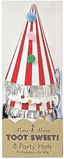 Toot Sweet Party Hats - Pack of 8