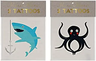 Meri Meri Sea Creatures Tattoos