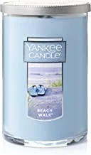 Yankee Candle Beach Walk Scented, Classic 22oz Large Tumbler 2-Wick Candle, Over 75 Hours of Burn Time