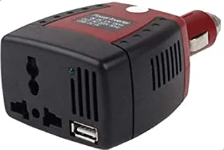 محول الطاقة لسيارة 12V DC to 220V AC USB 5V Car Power Inverter