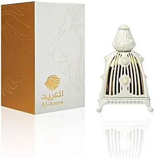 Al-Dakheel Oud Dahn Al-Areen Fragrance Oil for Unisex 18 ml, White