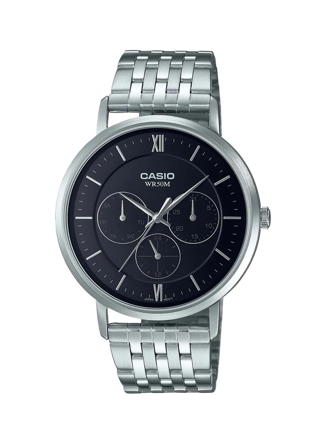 CASIO Stainless Steel Analog Waterproof Wrist Watch MTP-B300D-1AVDF