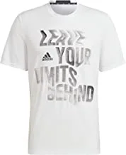 adidas Men's Designed For Movement Aeroready Hiit Slogan Training T-Shirt