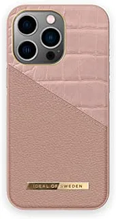 Ideal of Sweden Atelier Mobile Phone Case for iPhone 13 Pro, Rose Smoke Croco