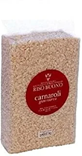 Carnaroli Rice - Riso Buono - Classic - Great Reserve - Ideal for an Excellent Risotto- 100% Italian Product- 1 Kilogram