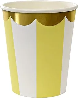 Meri Meri Party Cups, Yellow