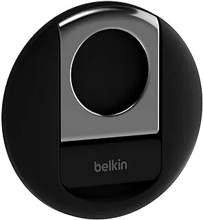 Belkin iPhone MagSafe Camera Mount for MacBook, Magnetic iPhone Continuity Camera Mount, Turn iPhone to Webcam, Compatible with MacBook Pro, Air, iPhone 15, 14, 13, 12 series with ring grip - Black