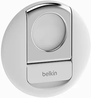 Belkin iPhone MagSafe Camera Mount for MacBook, Magnetic iPhone Continuity Camera Mount, Turn iPhone to Webcam, Compatible with MacBook Pro, Air, iPhone 15, 14, 13, 12 series with ring grip - White