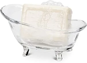 Abbott Collection Glass Bathtub Soap Dish