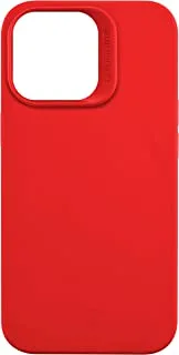 جراب هاتف محمول من سيلولارلاين سينسيشن مقاس 15.5 سم (6.1 بوصة) غطاء أحمر