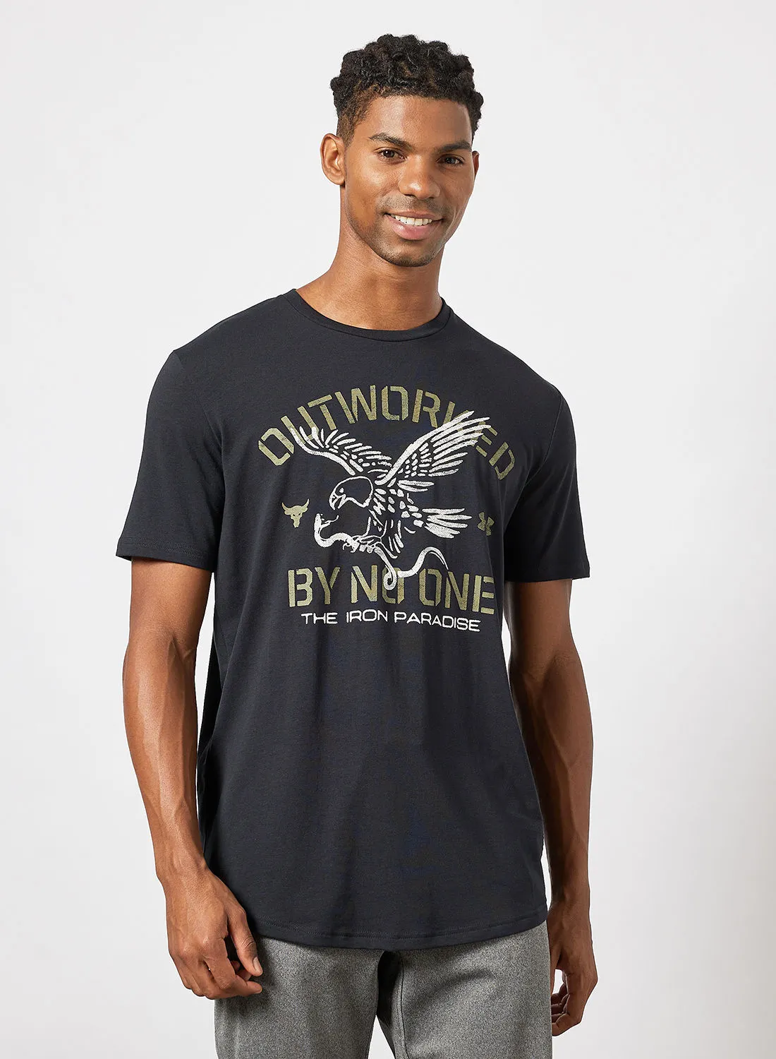 UNDER ARMOUR Project Rock Outworked T-Shirt