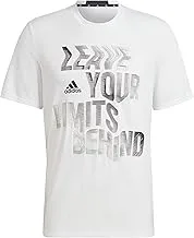 adidas Men's Designed For Movement Aeroready Hiit Slogan Training T-Shirt