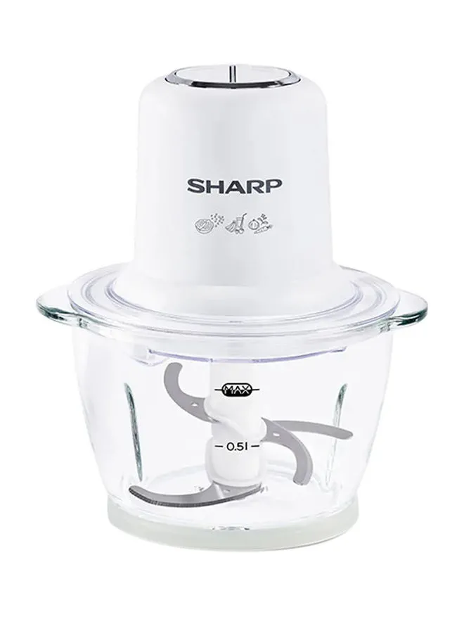 SHARP Chopper With Glass Bowl 1.2 L 350.0 W EM-CP31-W3 White