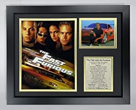 The Fast and The Furious Movie Collectible | Framed Photo Collage Wall Art Decor - 12