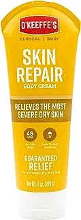 O'Keeffe's Skin Repair Body Lotion and Dry Skin Moisturizer, Instant Soothing Relief, Quick Absorption, Itchy Skin, Tube, 7oz/198g, (Pack of 1)