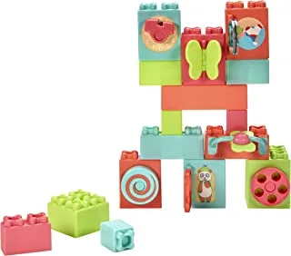 Little Tikes Baby Builders - Explore Together Blocks First Blocks, 16 pcs