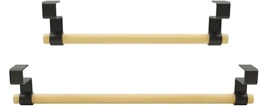 Neo Seawood Bamboo Multipurpose Hanger - Set of 2