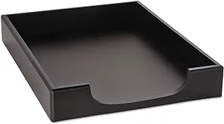 Rolodex® Wood Tones™ Letter-Size Tray, Black