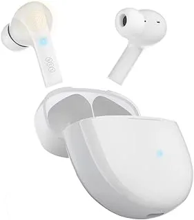 QCy T18 Bluetooth Earbuds, White, Wireless