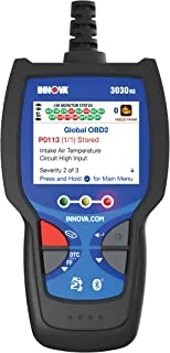 Innova 3030RS OBD2 Scanner/Car Code Reader for Check Engine Light and Emissions Check Readiness Data