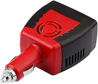 Car Inverter 150W DC 12v to AC 220v Portable Car Power Inverter USB Charger -Red