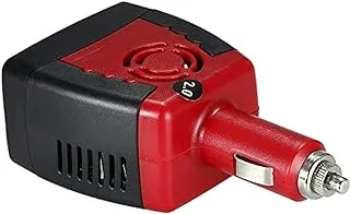 Sulfar Power Adaptor For 12V Dc To 220V Ac Usb 5V Car Power Inverter
