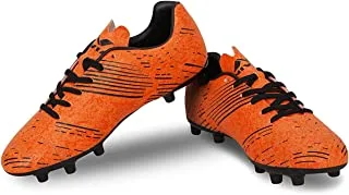 Nivia Step Out & Play 306OB Synthetic Dribble Football Shoes, UK 6 (Orange/Black)