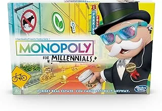 Hasbro Gaming Monopoly for Millennials Board Game, One Size