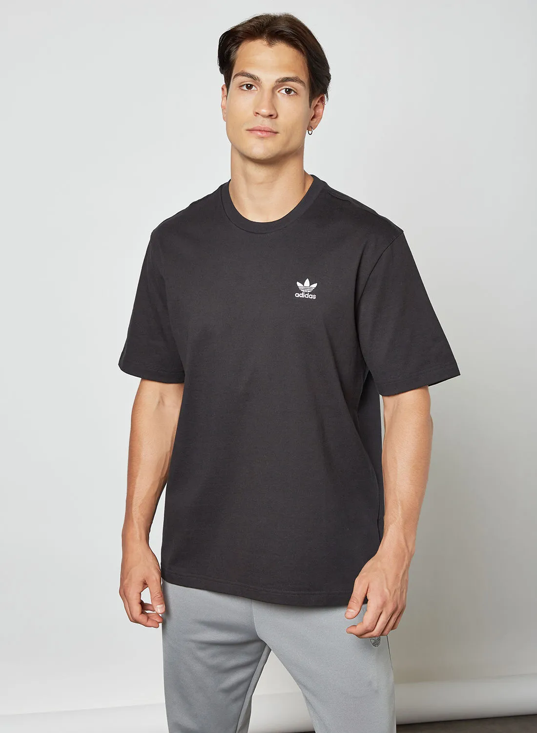 adidas Originals Adicolor Classics Trefoil Boxy T-Shirt Black