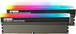 Klevv DDR4 4000MHz 32GB Cras XR RGB Unbuffered DIMM Gaming Memory for Desktop 2-Pieces, Black