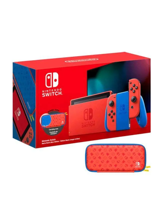 Nintendo Switch Mario Red And Blue Edition Wireless Console