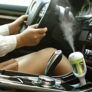 Car Plug-In Air Humidifier And Freshener GREEN COLOUR