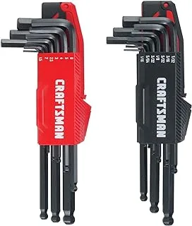 Craftsman hex key set, metric/sae set, 20-piece (cmht26020)