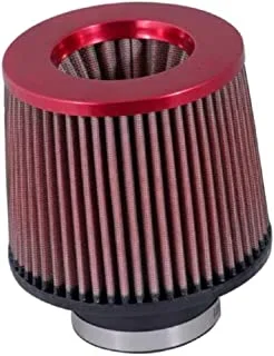 K&N RR-3001 Universal Clamp-On Air Filter: مستدير عكسي مستدق ؛ 3 بوصات (76 مم) معرف شفة ؛ 5 بوصات (127 ملم) الارتفاع ؛ 6 بوصات (152 مم) القاعدة ؛ 5.25 بوصة (133 ملم)