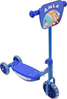 Amla Care Scooter with Three Wheels, Blue - JX1B