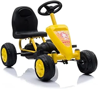 Amla Care B003Y Pedal Car for Kids, Yellow