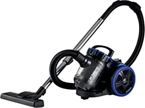 Kenwood Vacuum Cleaner 1800W Multi Cyclonic Bagless Canister Vacuum Cleaner 2L With 4.5M Cable, Ultra Compact, Multi Surface, Anti Bacteria, Pet Care For Home & Office Vbp50.000Bb Black/Blue,