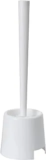 Ikea toilet brush/holder, white, 13.7x4x2.5 inch, 201.595.22, 13.70x4.00x2.50 inch