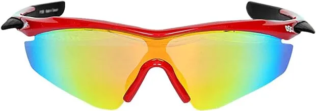 DSC Passion Polarized Cricket Sunglasses (Red)