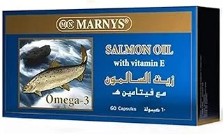 Marnys Salmon Oil, 60 Capsules