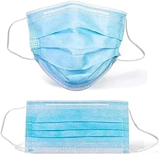 Dust Protection 50 Piece Three Layer Ear loop Disposable Civilian Protection Mask Set
