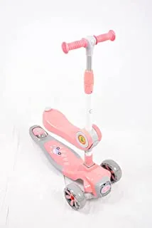 Amla care sct8-1p three wheels scooter with a base, pink