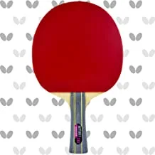 Butterfly nakama s-10 table tennis racket ittf approved butterfly ping pong paddle wakaba table tennis rubber and thick sponge layer ping pong racket 2 ping pong balls included, One Size