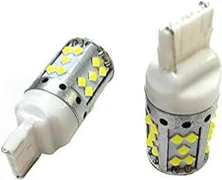2 Piece LED Indicator Lights For Car WHITE COLOUR