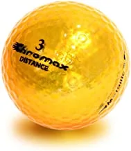 Chromax High Visibility Distance Golf Balls 6-Pack - Gold