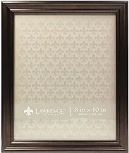 Lawrence Frames 535580 Bronze 8x10 Classic Detailed Oil Rubbed Picture Frame