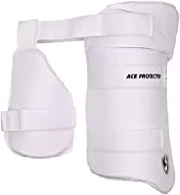 SG Combo Ace Protector White Youth RH Thigh Pad