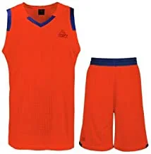 Peak F761061 Men's Basketball Uniform, 2X-Large, Fluorescent Orange